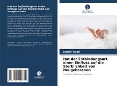 Buchcover von Hat der Entbindungsort einen Einfluss auf die Sterblichkeit von Neugeborenen