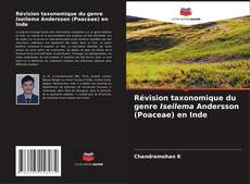 Bookcover of Révision taxonomique du genre Iseilema Andersson (Poaceae) en Inde