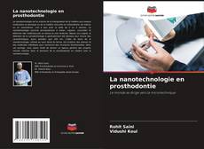 Capa do livro de La nanotechnologie en prosthodontie 