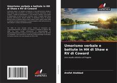 Copertina di Umorismo verbale e battute in HH di Shaw e RV di Coward