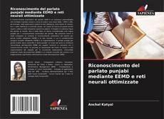 Portada del libro de Riconoscimento del parlato punjabi mediante EEMD e reti neurali ottimizzate