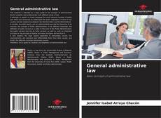 Capa do livro de General administrative law 