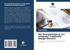 Buchcover von Die Energieleistung von Integrate Traditional Design Element