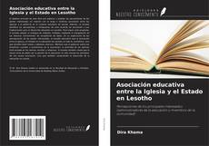 Buchcover von Asociación educativa entre la Iglesia y el Estado en Lesotho