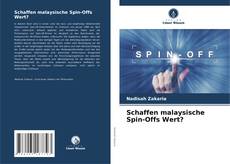 Capa do livro de Schaffen malaysische Spin-Offs Wert? 