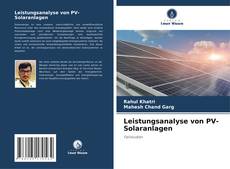 Buchcover von Leistungsanalyse von PV-Solaranlagen