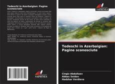 Bookcover of Tedeschi in Azerbaigian: Pagine sconosciute