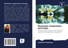 Borítókép a  Политика сохранения культуры - hoz
