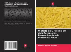 Copertina di O Efeito da L-Proline em dois Receptores Recombinantes de Glutamato Ampa