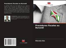 Portada del libro de Procédures fiscales au Burundi