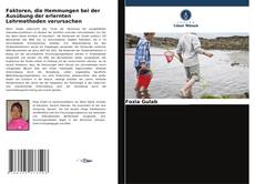 Buchcover von Faktoren, die Hemmungen bei der Ausübung der erlernten Lehrmethoden verursachen