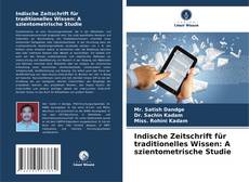 Buchcover von Indische Zeitschrift für traditionelles Wissen: A szientometrische Studie