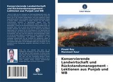 Buchcover von Konservierende Landwirtschaft und Rückstandsmanagement - Lektionen aus Punjab und WB