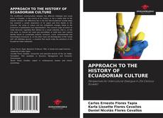 Capa do livro de APPROACH TO THE HISTORY OF ECUADORIAN CULTURE 