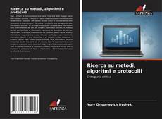Capa do livro de Ricerca su metodi, algoritmi e protocolli 
