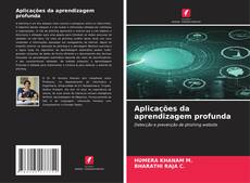 Capa do livro de Aplicações da aprendizagem profunda 