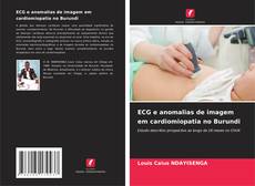 Capa do livro de ECG e anomalias de imagem em cardiomiopatia no Burundi 