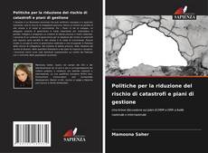 Bookcover of Politiche per la riduzione del rischio di catastrofi e piani di gestione