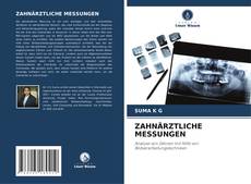 Portada del libro de ZAHNÄRZTLICHE MESSUNGEN