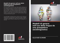 Capa do livro de Modelli di genere nell'uso della lingua da una prospettiva sociolinguistica 