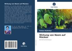 Buchcover von Wirkung von Neem auf Mücken