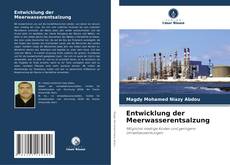 Bookcover of Entwicklung der Meerwasserentsalzung