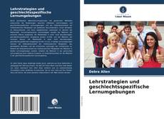 Capa do livro de Lehrstrategien und geschlechtsspezifische Lernumgebungen 