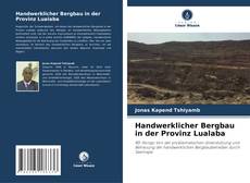 Bookcover of Handwerklicher Bergbau in der Provinz Lualaba