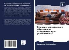 Capa do livro de Влияние электронного обучения на академическую успеваемость 