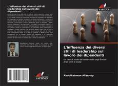 Capa do livro de L'influenza dei diversi stili di leadership sul lavoro dei dipendenti 