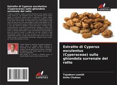 Bookcover of Estratto di Cyperus esculentus (Cyperaceae) sulla ghiandola surrenale del ratto