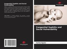 Capa do livro de Congenital Syphilis and Social Vulnerability 