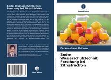 Boden Wasserschutztechnik Forschung bei Zitrusfrüchten的封面
