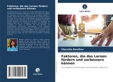 Capa do livro de Faktoren, die das Lernen fördern und verbessern können 