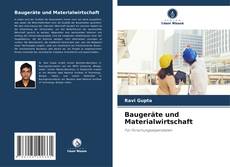 Capa do livro de Baugeräte und Materialwirtschaft 