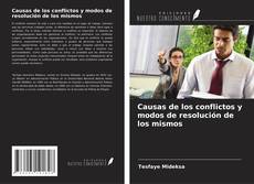 Обложка Causas de los conflictos y modos de resolución de los mismos