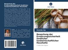 Buchcover von Bewertung der Ernährungssicherheit ländlicher landwirtschaftlicher Haushalte