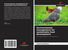 Обложка Environmental management for sustainable food development
