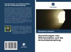 Buchcover von Auswirkungen von Mikrokrediten auf die Armutsbekämpfung