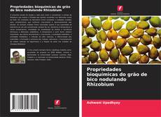 Capa do livro de Propriedades bioquímicas do grão de bico nodulando Rhizobium 