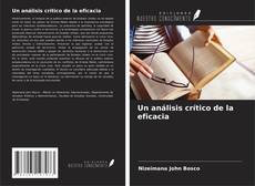 Bookcover of Un análisis crítico de la eficacia