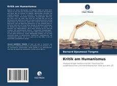 Buchcover von Kritik am Humanismus