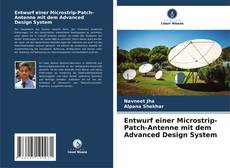 Buchcover von Entwurf einer Microstrip-Patch-Antenne mit dem Advanced Design System