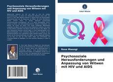 Portada del libro de Psychosoziale Herausforderungen und Anpassung von Witwen mit HIV und AIDS