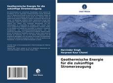 Capa do livro de Geothermische Energie für die zukünftige Stromerzeugung 