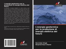 Bookcover of L'energia geotermica per la produzione di energia elettrica del futuro