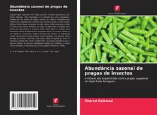 Portada del libro de Abundância sazonal de pragas de insectos