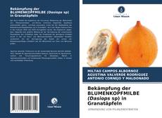 Capa do livro de Bekämpfung der BLUMENKOPFMILBE (Dasiops sp) in Granatäpfeln 