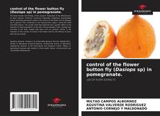 Copertina di control of the flower button fly (Dasiops sp) in pomegranate.