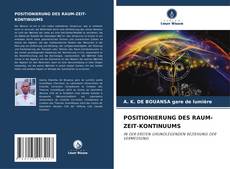 Couverture de POSITIONIERUNG DES RAUM-ZEIT-KONTINUUMS